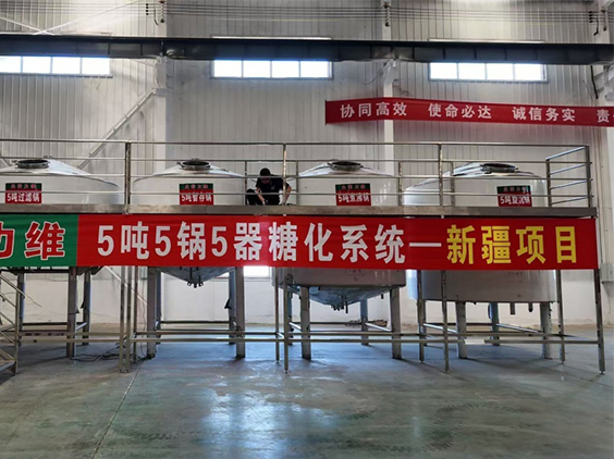 道真精酿啤酒设备厂—5吨精酿啤酒设备—新疆项目